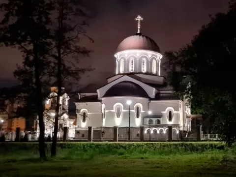 Подсветка соборов, архитектурная подсветка храмов